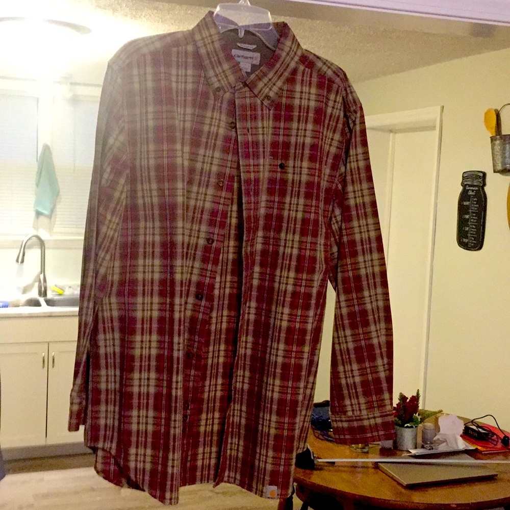 Carhartt Men’s Relaxed Fit Shirt Size Large